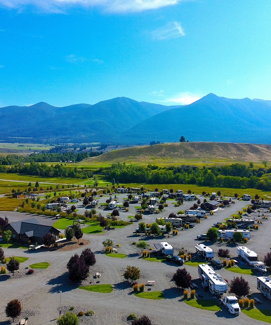 RV resort near Eureka, Montana