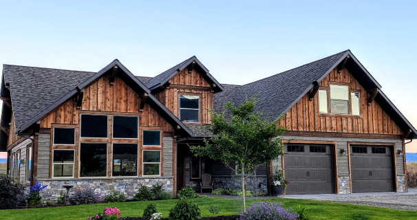 Custom home at Indian Springs Montana