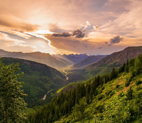Scenic mountain views near Indian Springs Montana