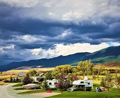 RV development lots at Indian Springs Montana resort