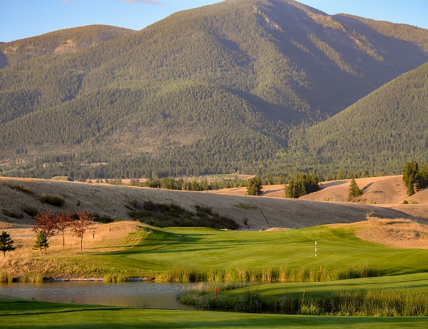 Golf course in Tobacco Valley Montana